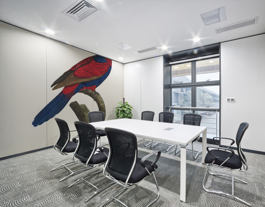 Red-and-blue lory  Wall Printing