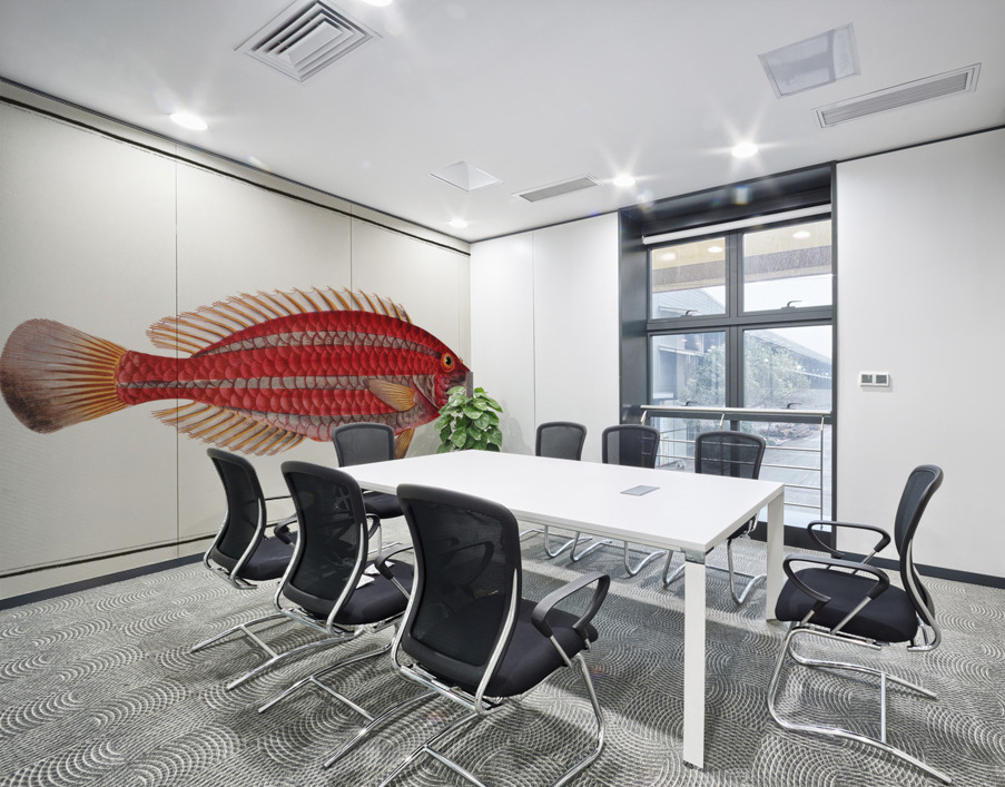 Red Parrot-fish Scarus croicensis Wall Printing