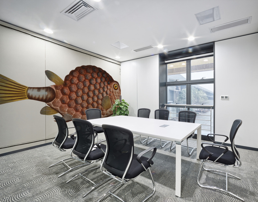 Triangular-fish Ostracion Tricornus Wall Printing