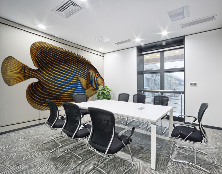 Chaetodon Imperator Wall Printing