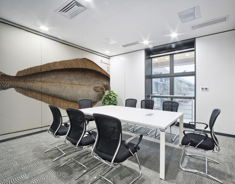 Holybut Pleuronectes Hippoglossus Wall Printing