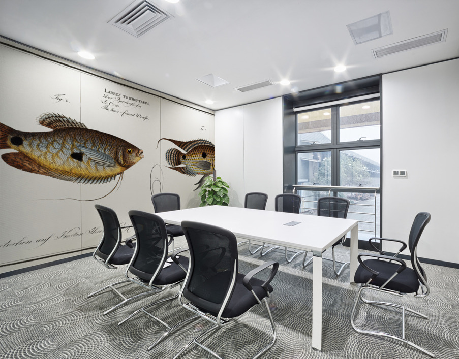 1. Punctulated Wrasse Labrus punctatus 2. Hair-finned Wrasse Labrus trichonterus Wall Printing