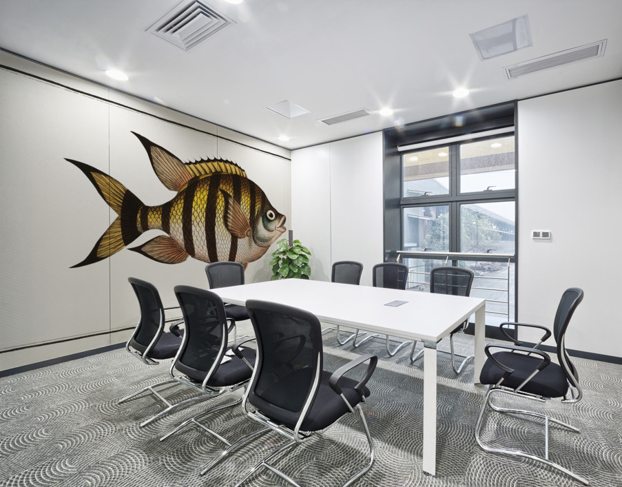 Chaetodon marginatus Wall Printing