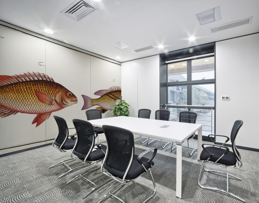 1. Double string Anthias bilineatus 2. Japanese Grunt Anthias japonicus Wall Printing