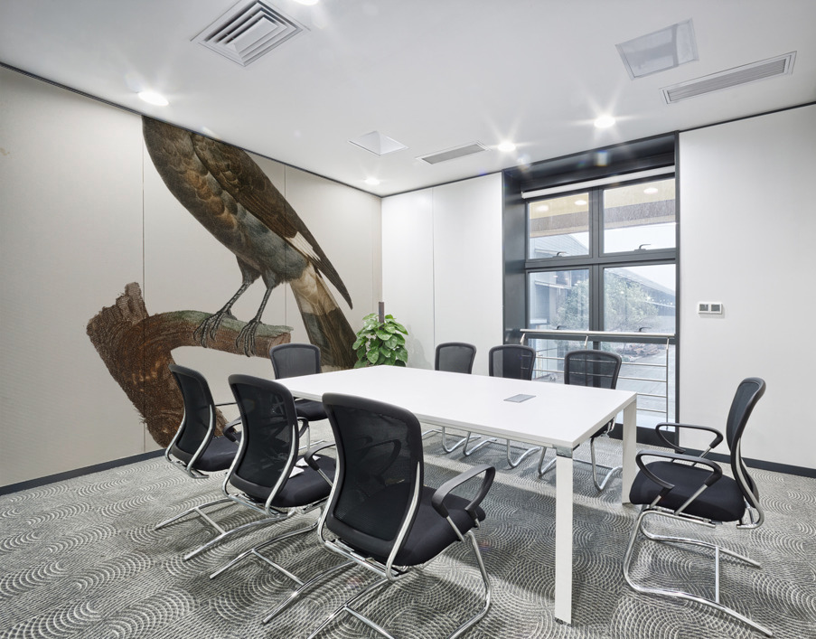 Curl-crested Manucode  Wall Printing