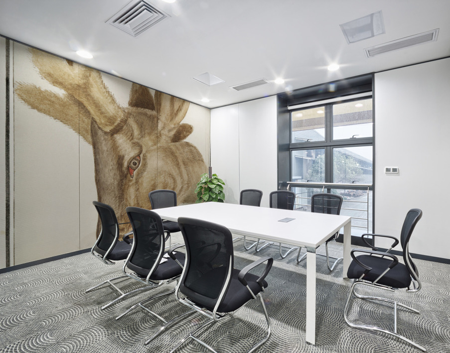 Deer head in vintage style Wall Printing