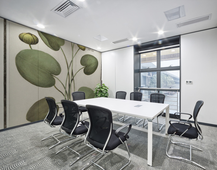 Yellow floppy flower Wall Printing