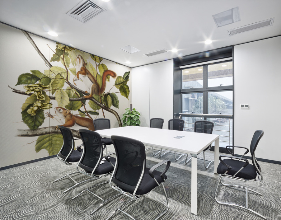 Bay Squirrel Chickaree Red Squirrel Sciurus Hudsonius  Wall Printing