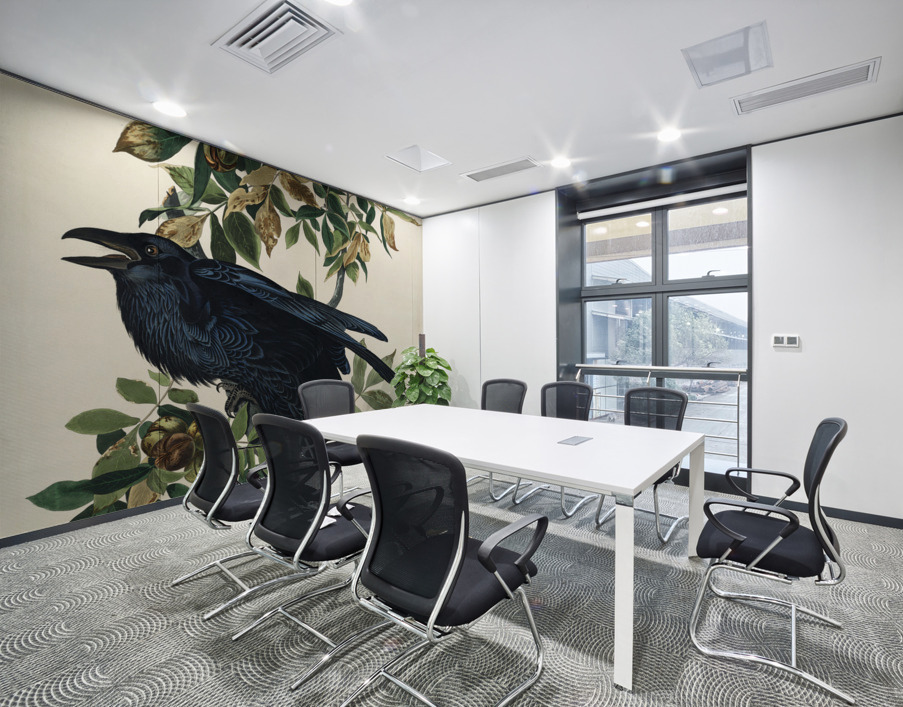 Raven Wall Printing