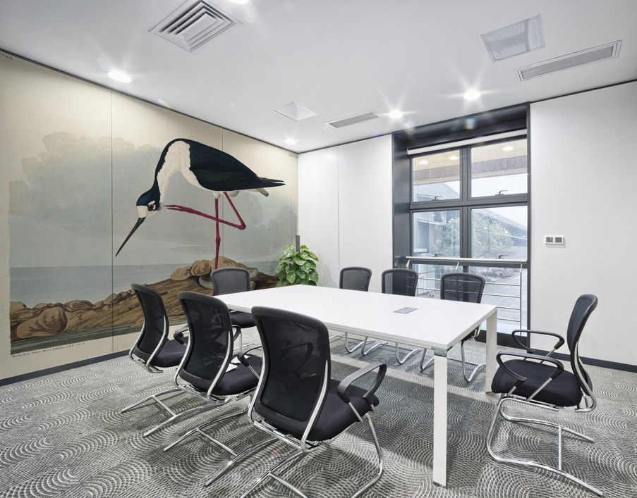 Long-legged Avocet Wall Printing