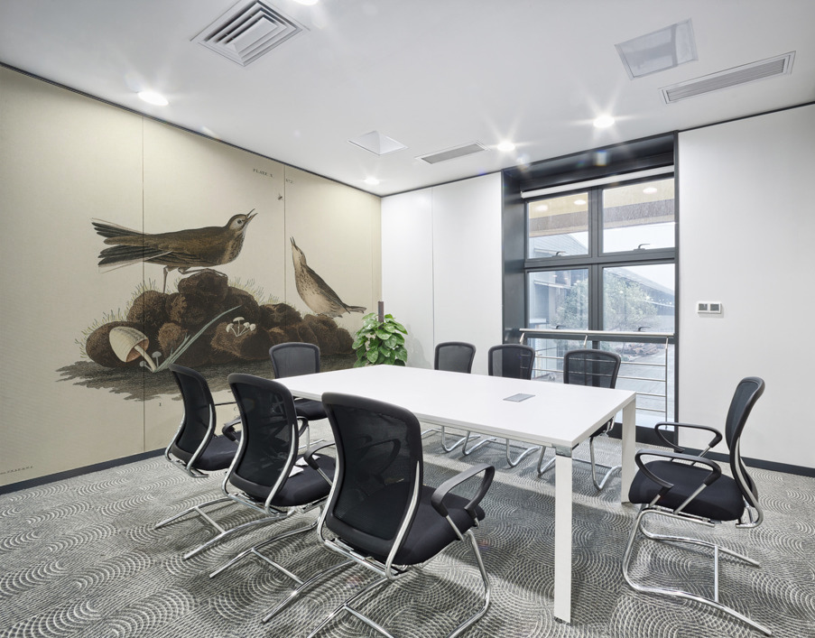 Brown Lark Wall Printing