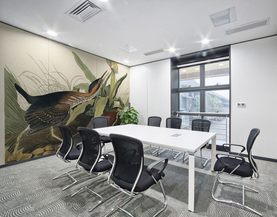 Mango Hummingbird Wall Printing