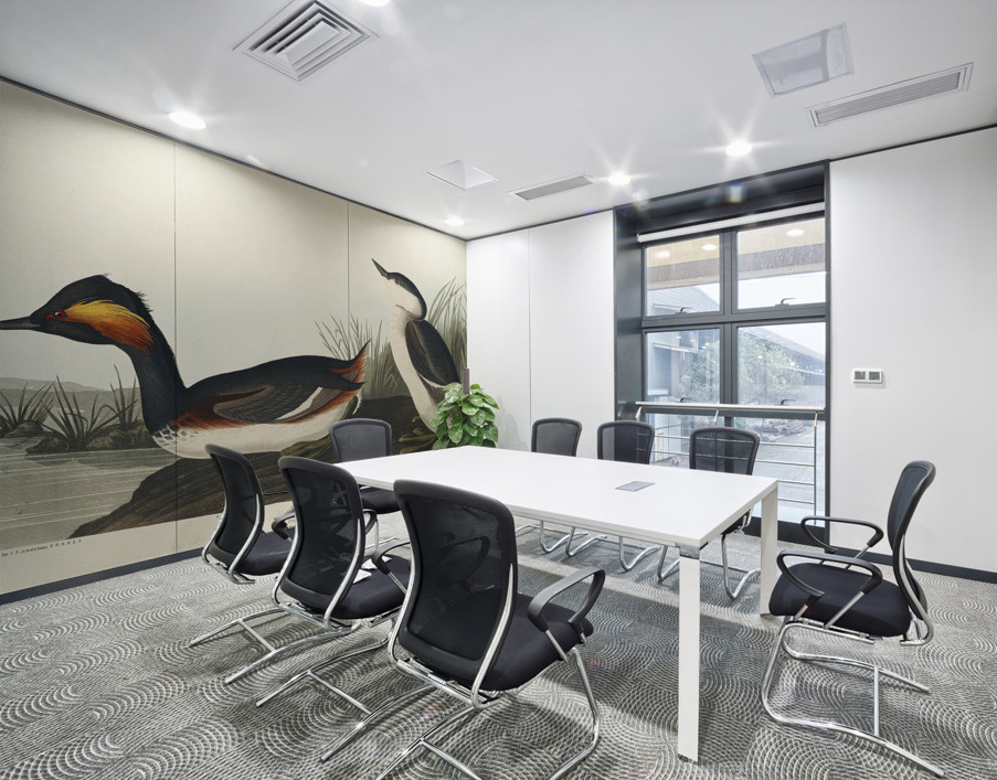 Eared Grebe Wall Printing