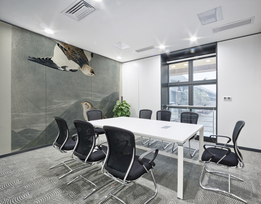 Snow Bunting Wall Printing