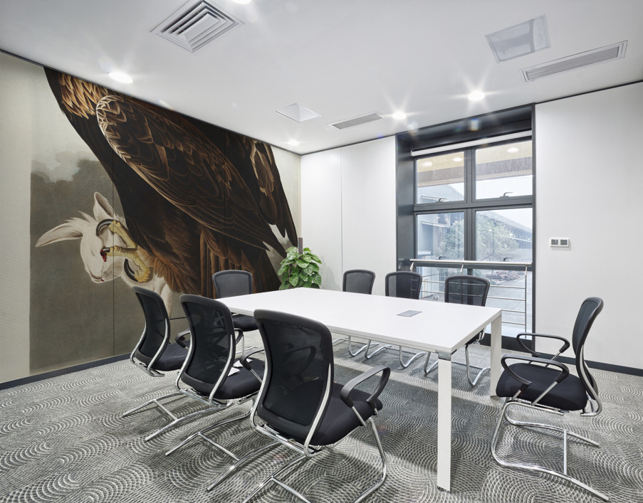 Golden Eagle Wall Printing