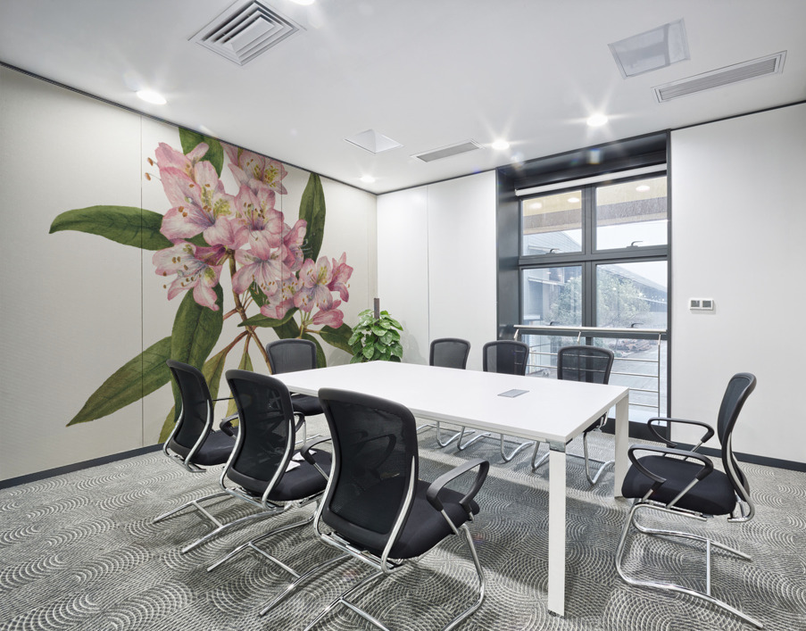 Rose Bay Rhododendron Rhododendron carolinianum 1932 Wall Printing