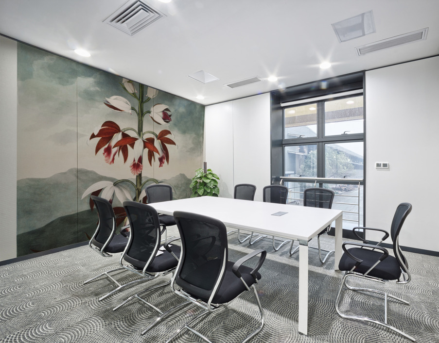 The Chinese Limodoron Wall Printing