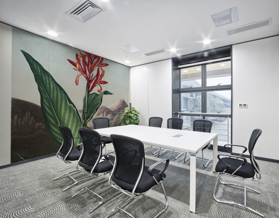 Indian Reed  Wall Printing