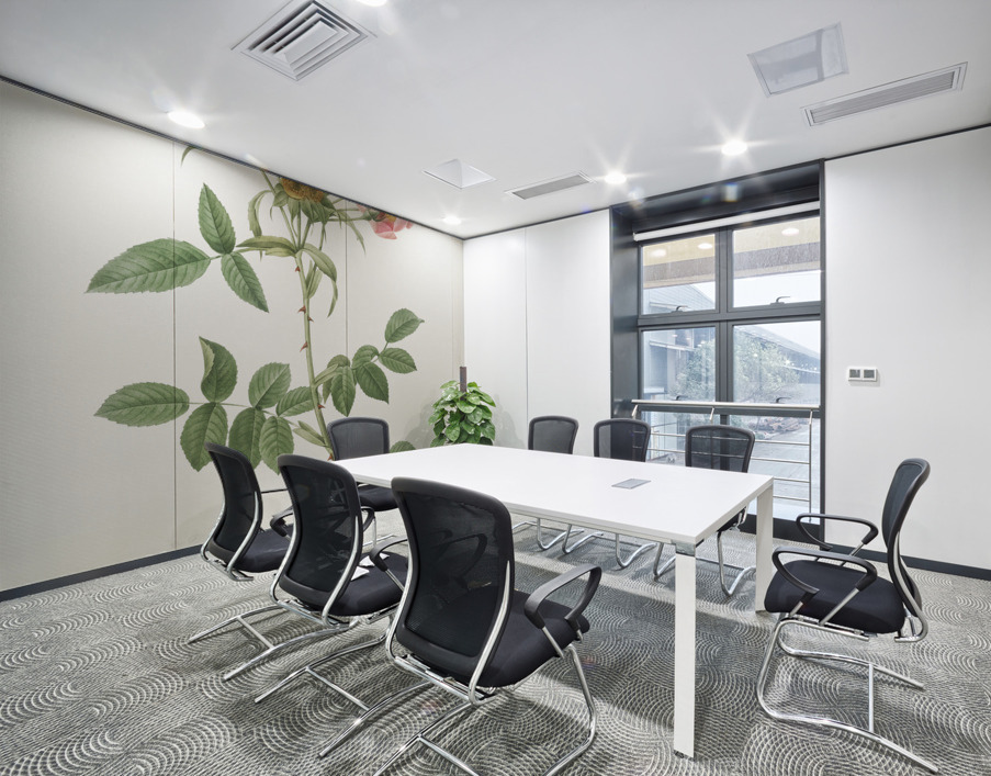 Lady monson rose in bloom Wall Printing