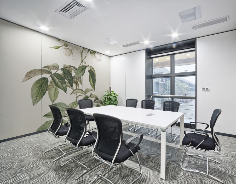 Blooming musk roses Wall Printing