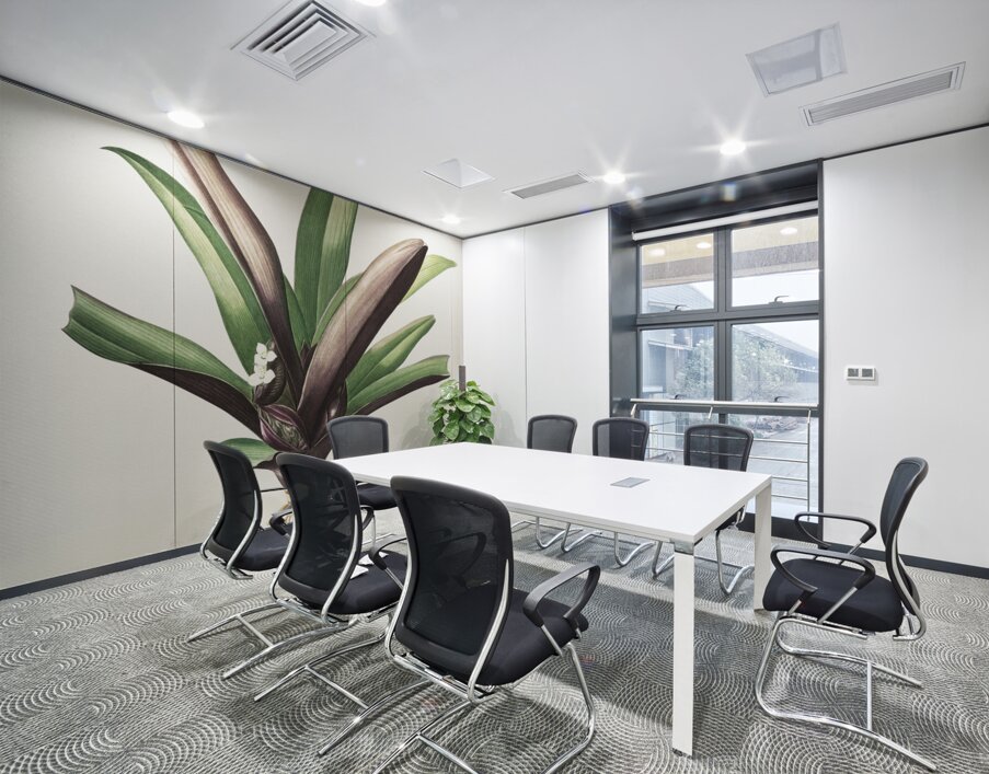 Boat lily illustration  Wall Printing