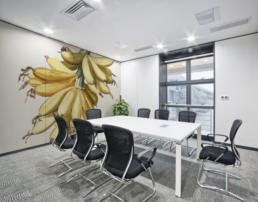 Banana illustration  Wall Printing