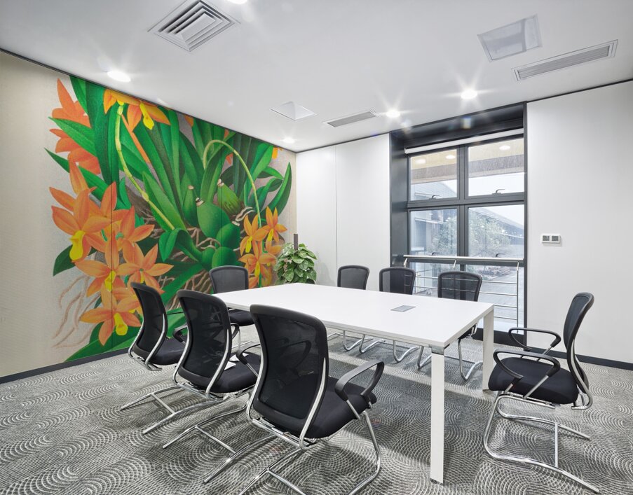 Epidendrum vitellinum Wall Printing