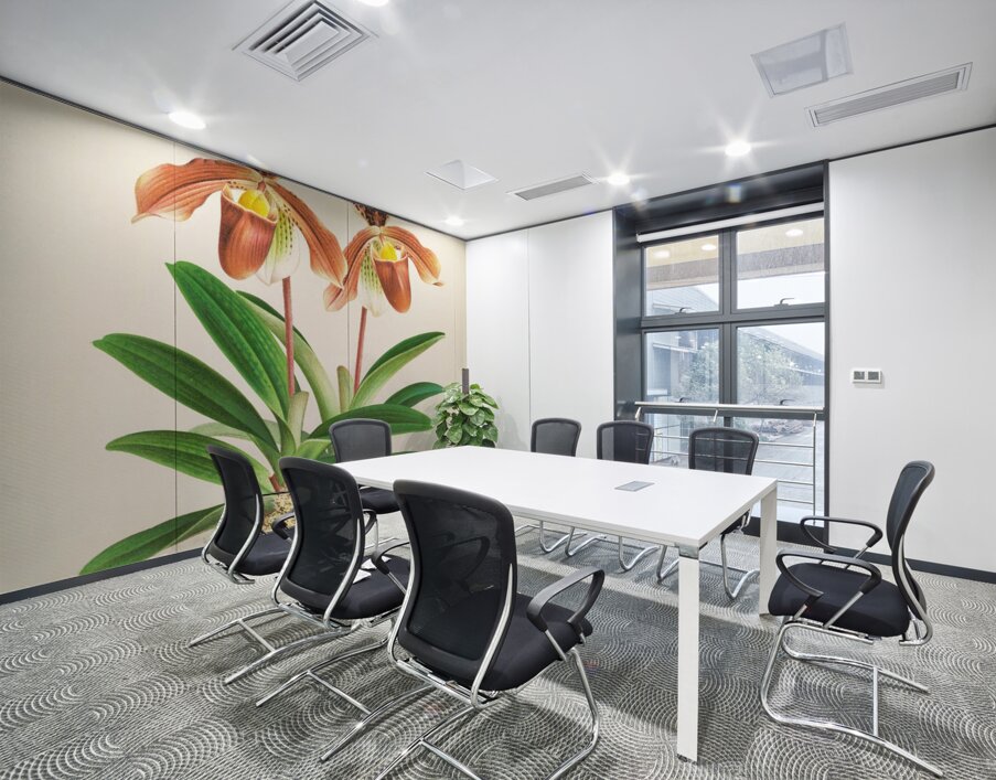 Cypripedium oenanthum superbum Wall Printing