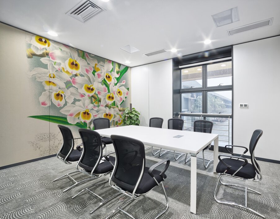 Dendrobium wardianum Wall Printing