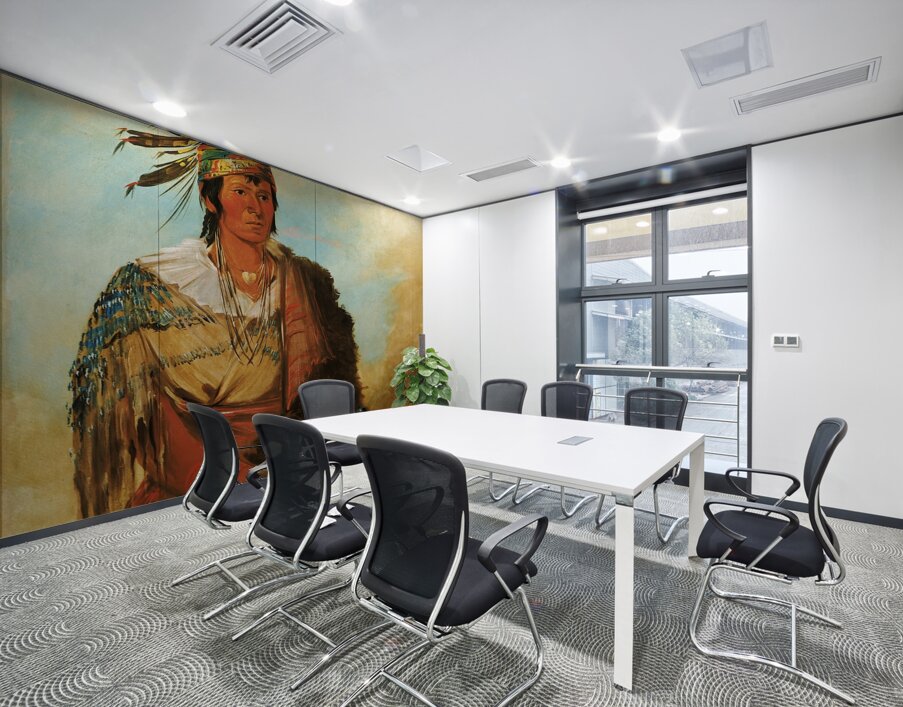 Go-To-Ków-Páh-Ah Stands By Himself a Distinguished Brave 1830 Wall Printing