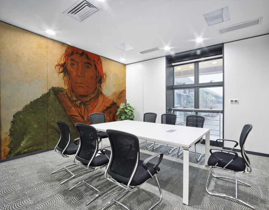 Ee-Mat-Lá- King Phillip Second Chief 1838 Wall Printing