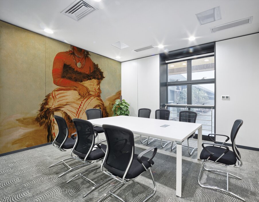 Lá-Shah-Le-Stáw-Hix Man Chief a Republican Pawnee 1832 Wall Printing