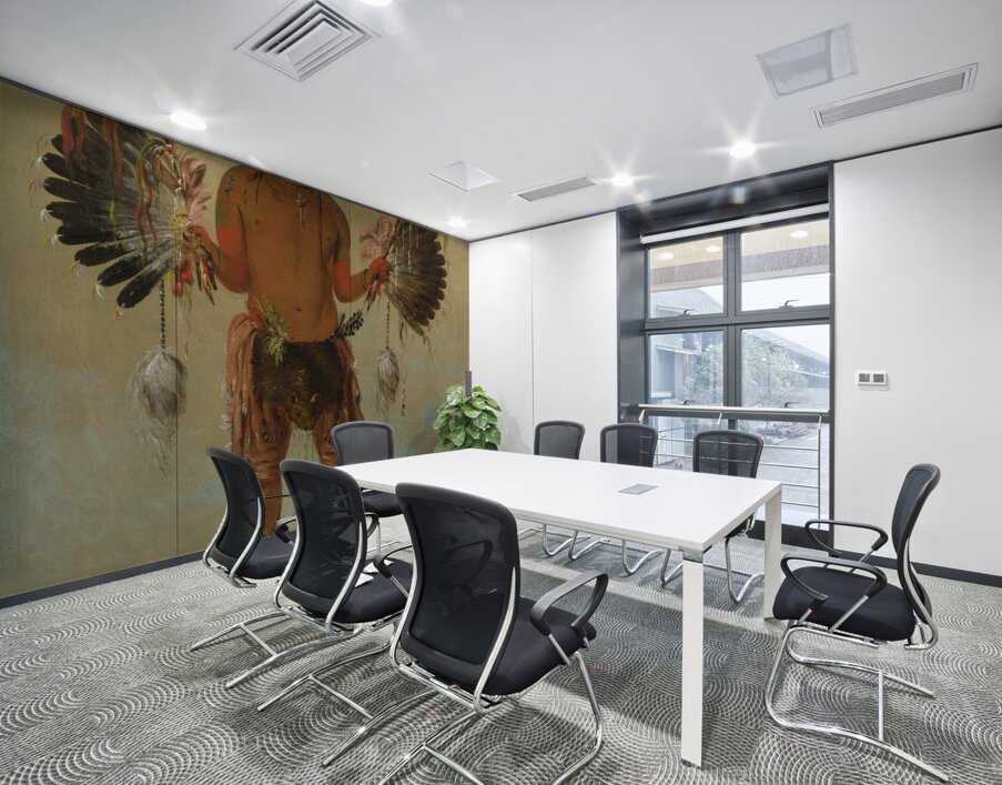 Mah-Tó-He-Ha Old Bear a Medicine Man 1832 Wall Printing