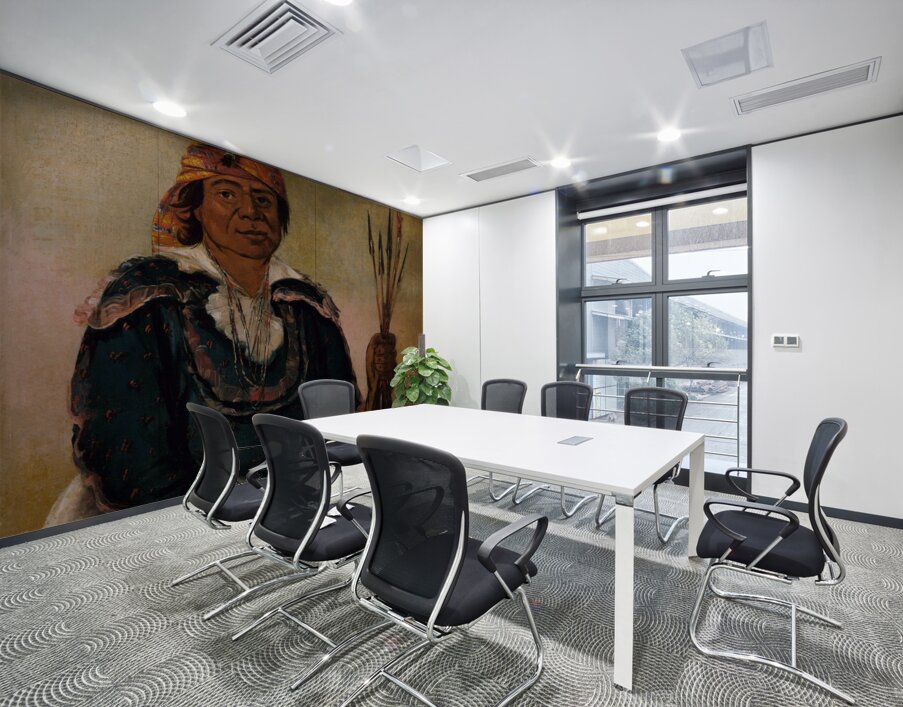 Ni-Có-Man The Answer Second Chief 1830 Wall Printing