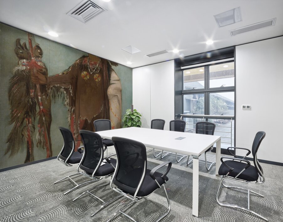 Pa-Rís-Ka-Róo-Pa Two Crows a Band Chief 1832 Wall Printing