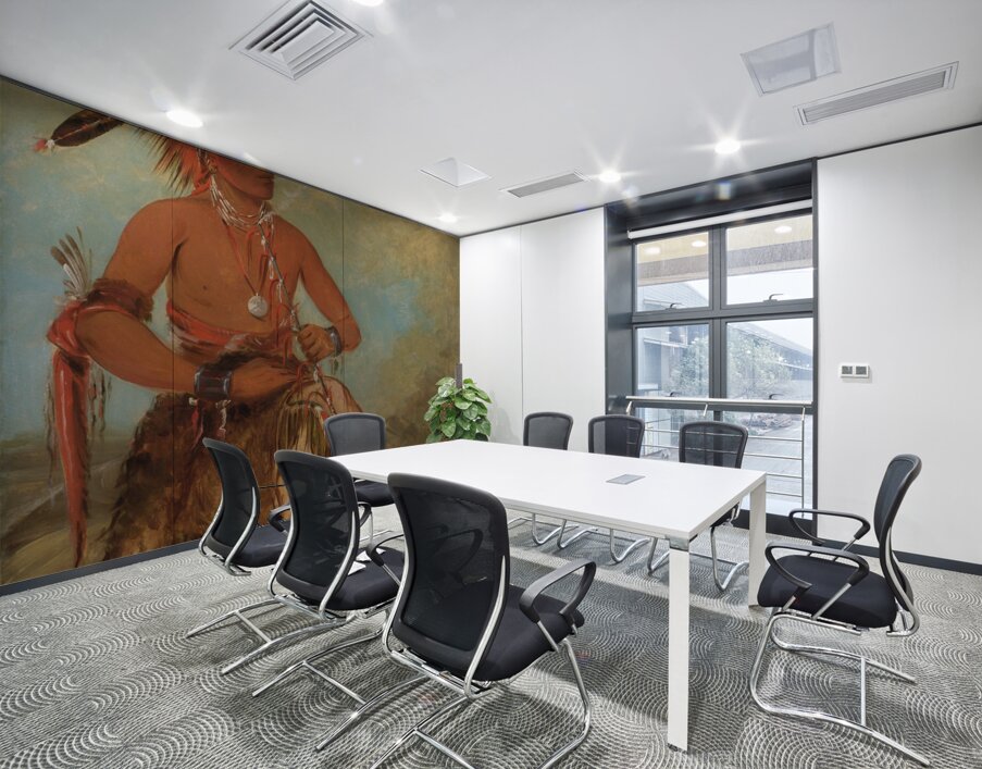 Nóm-Ba-Mon-Nee Double Walker a Brave 1832 Wall Printing