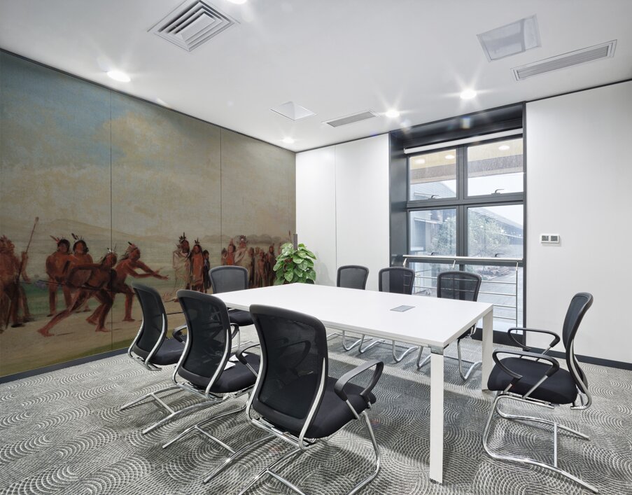 Tchung-Kee a Mandan Game Played With a Ring And Pole 1832-1833 Wall Printing