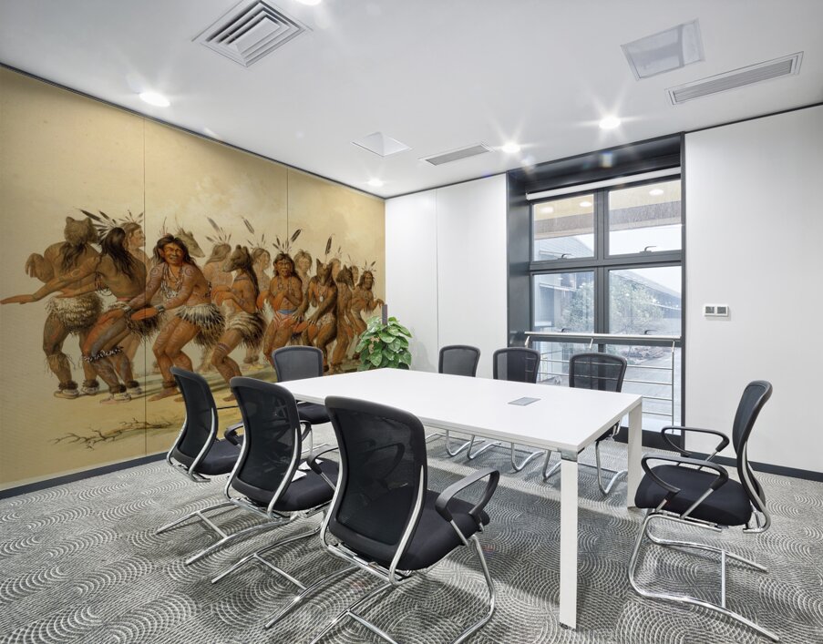 The Bear Dance 1844 Wall Printing