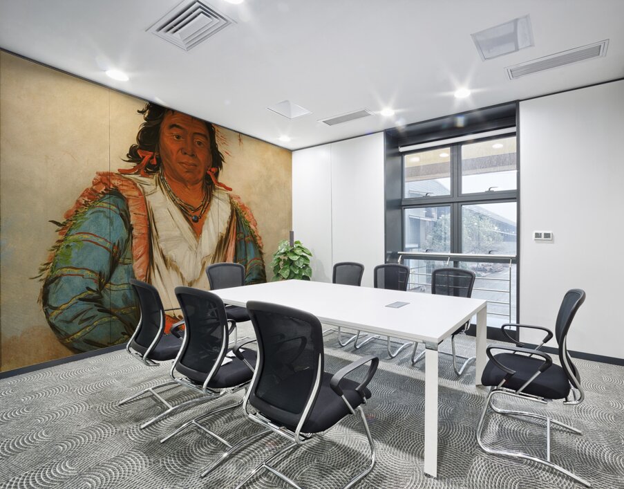 Hose-put-o-káw-gee a Brave 1834 Wall Printing