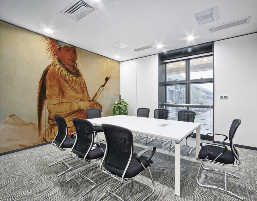 W’y-Ee-Yogh Man of Sense a Brave 1832 Wall Printing