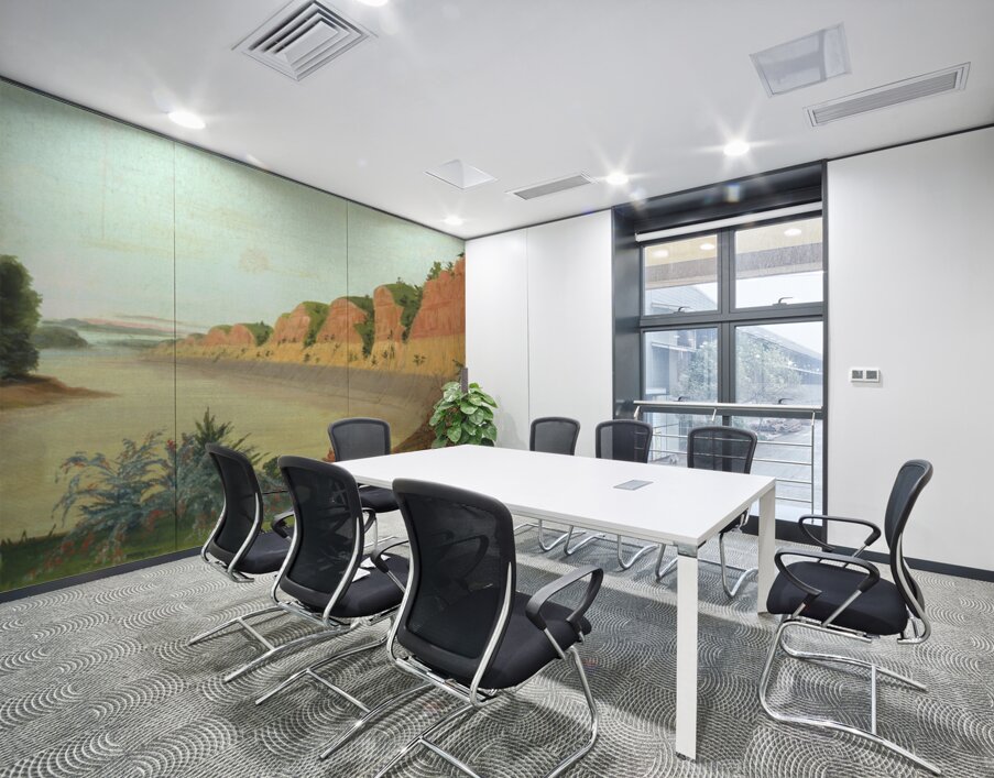 South Side Of Buffalo Island Showing Buffalo Berries In The Foreground 1832 Wall Printing