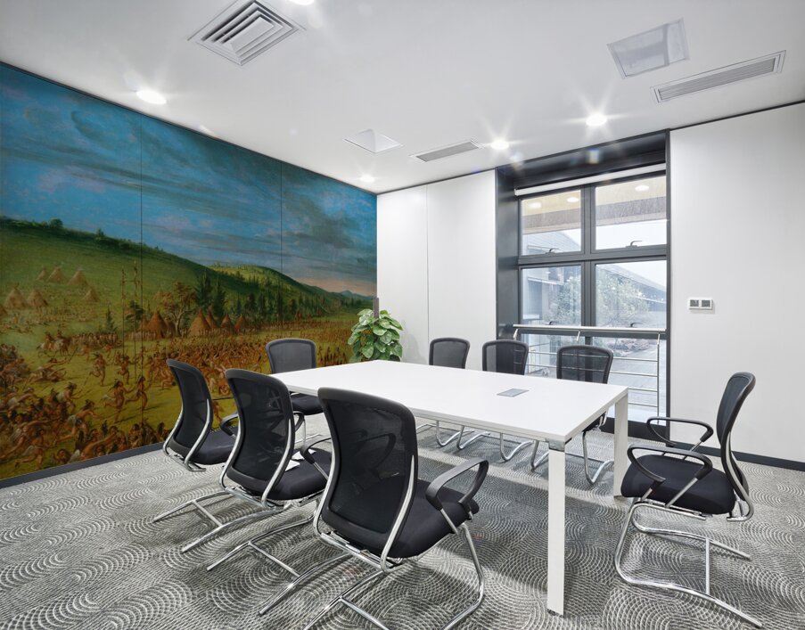 Ball-play of the Choctaw–Ball Up Wall Printing