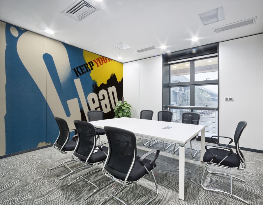 Keep Your Feet Clean Wall Printing