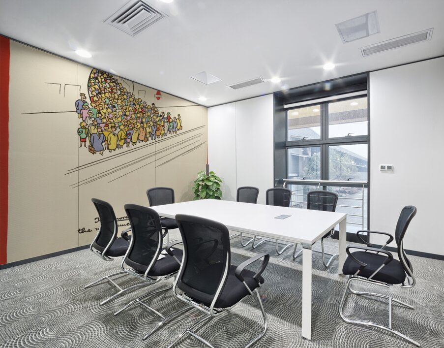 Please Pass Along the Platform Wall Printing