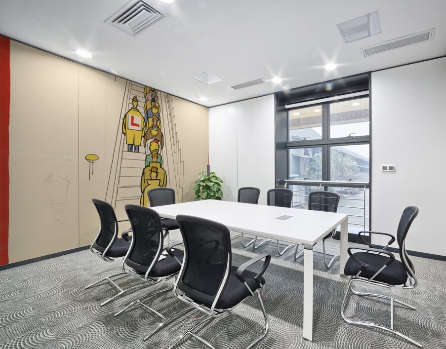 Please Stand on the Right of the Escalator Wall Printing