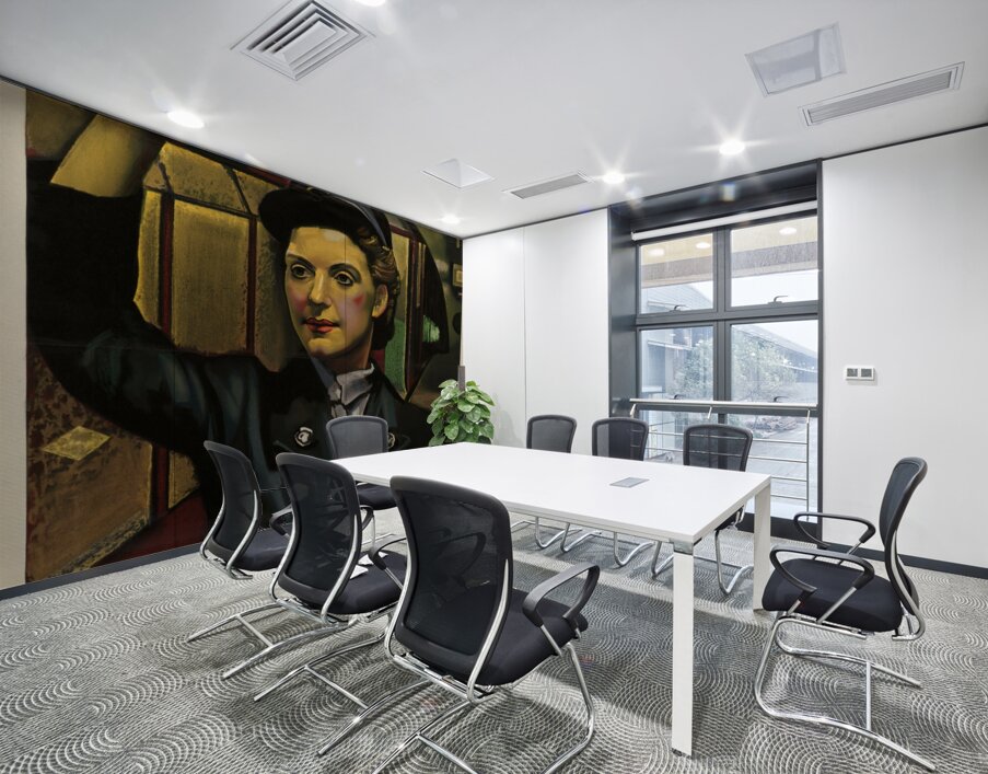 Seeing it Through Wall Printing