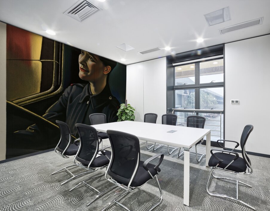 Seeing it Through Wall Printing