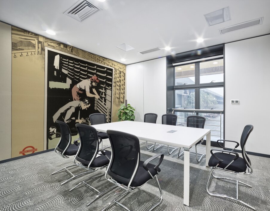 Back Room Boys’ They Also Serve – Cable Maintenance Wall Printing