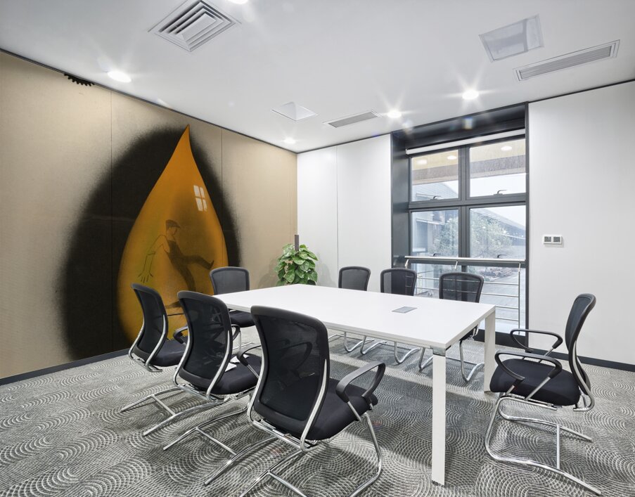 Oil – A Slip in Every Drip – Wipe it Up Wall Printing