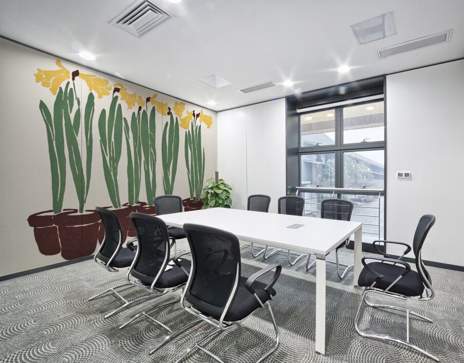 Vintage Flower Illustration 1899 by Edward Penfield Wall Printing